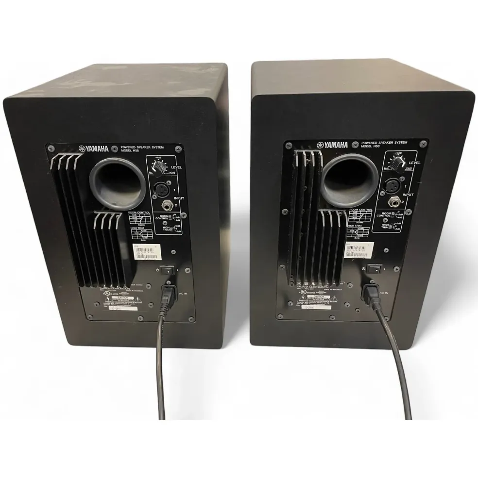 Used Yamaha HS8 Pair Powered Monitor
