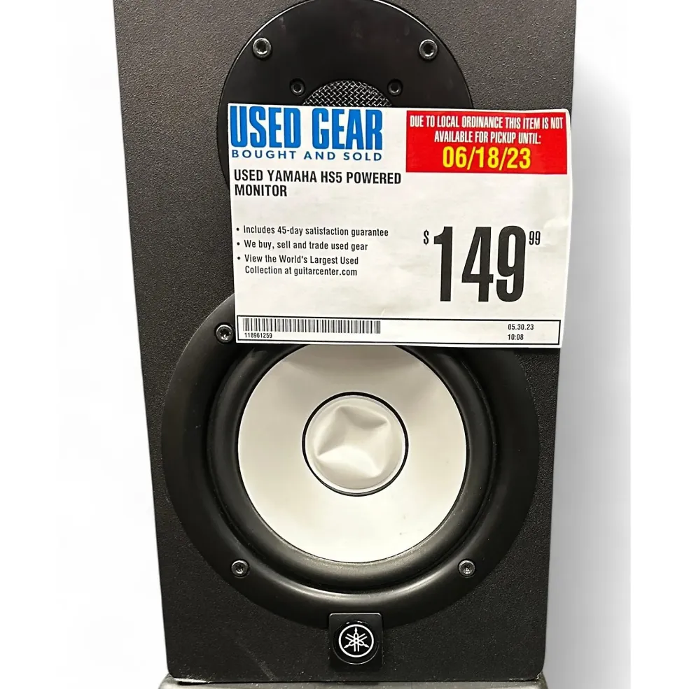Used Yamaha HS5 Powered Monitor