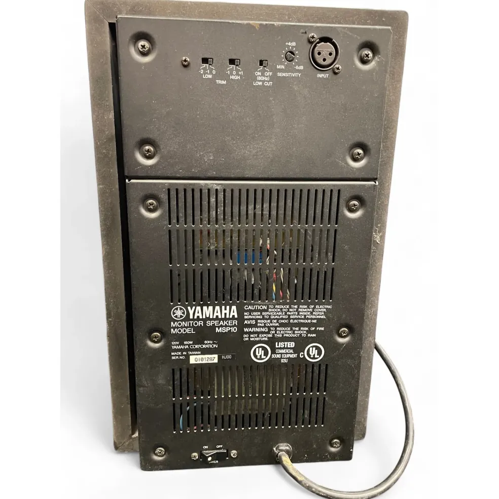 Used Yamaha msp10 Powered Monitor