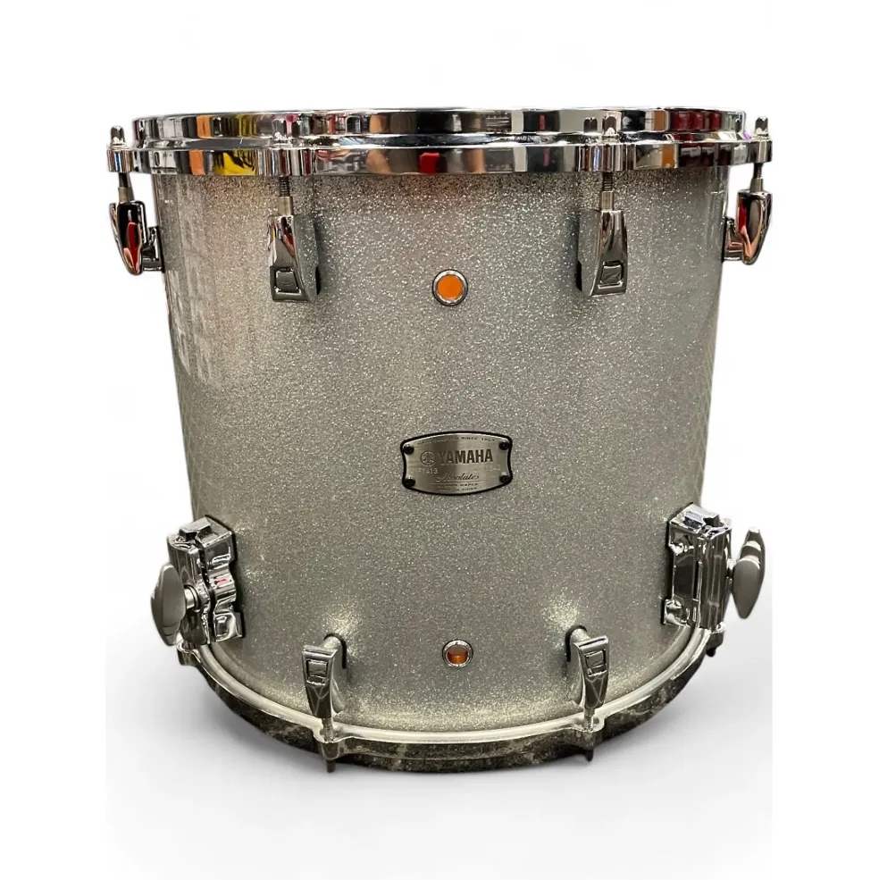 Used Yamaha 14X13 absolute maple Silver Sparkle Drum