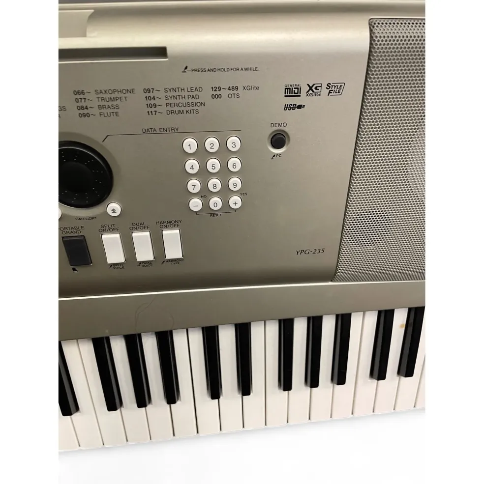 Used Yamaha YPG235 76 Key Digital Piano