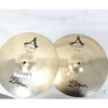 Used Zildjian 14in A Custom Hi Hat Pair Cymbal