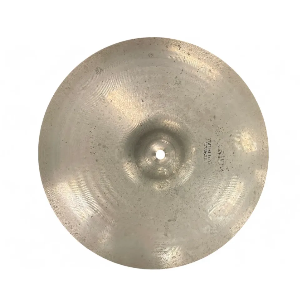 Used Zildjian 14in A Custom Hi Hat Top Cymbal