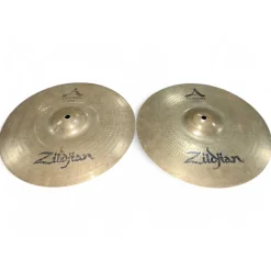Used Zildjian 14in A Custom Hi Hat Pair Cymbal
