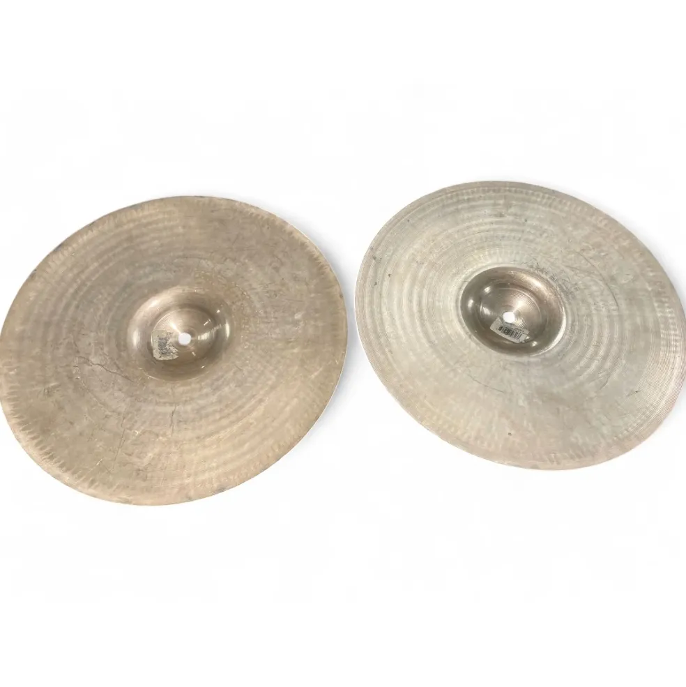 Used Zildjian 14in A Custom Hi Hat Pair Cymbal