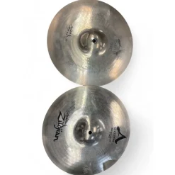 Used Zildjian 14in A Custom Hi Hat Pair Cymbal
