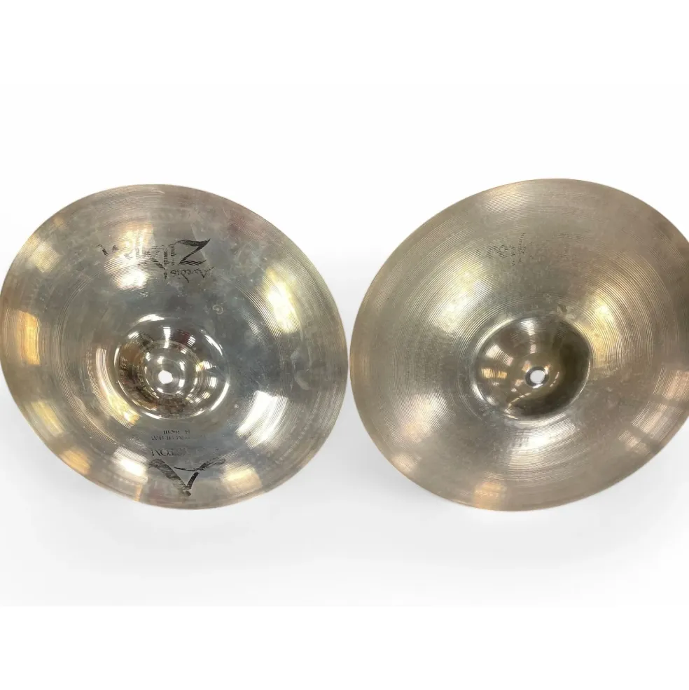 Used Zildjian 14in A Custom Hi Hat Pair Cymbal