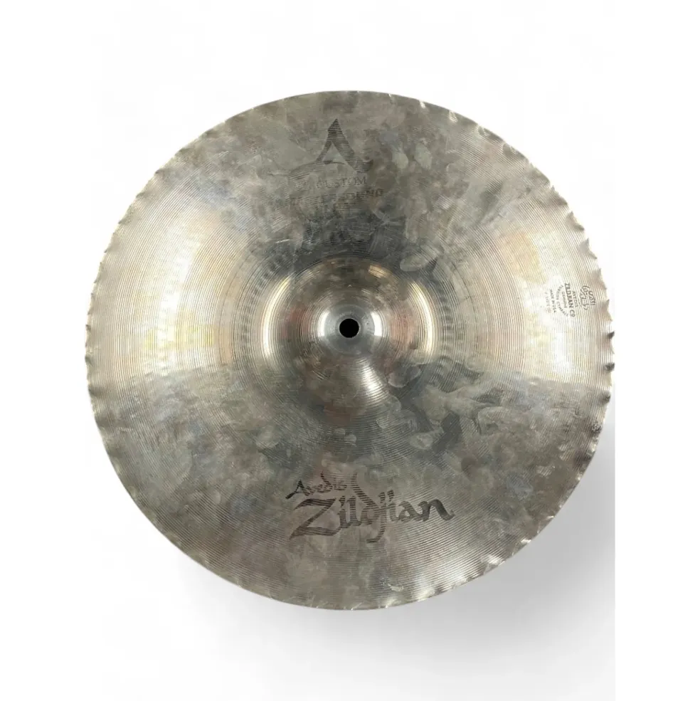 Used Zildjian 14in A Mastersound Hi Hat Pair Cymbal