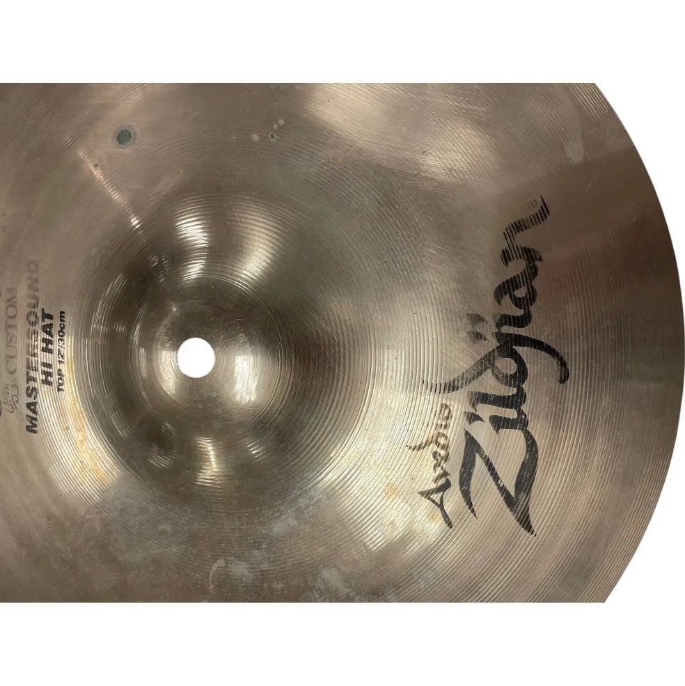 Used Zildjian 14in A Mastersound Hi Hat Pair Cymbal