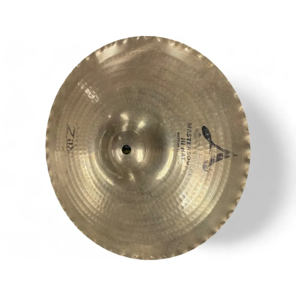 Used Zildjian 14in A Mastersound Hi Hat Pair Cymbal