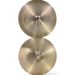 Used Zildjian 14in A Series New Beat Hi Hat Pair Cymbal