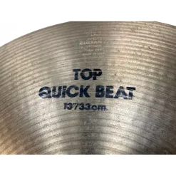 Used Zildjian 13in AVEDIS HI HAT QUICK BEAT TOP Cymbal