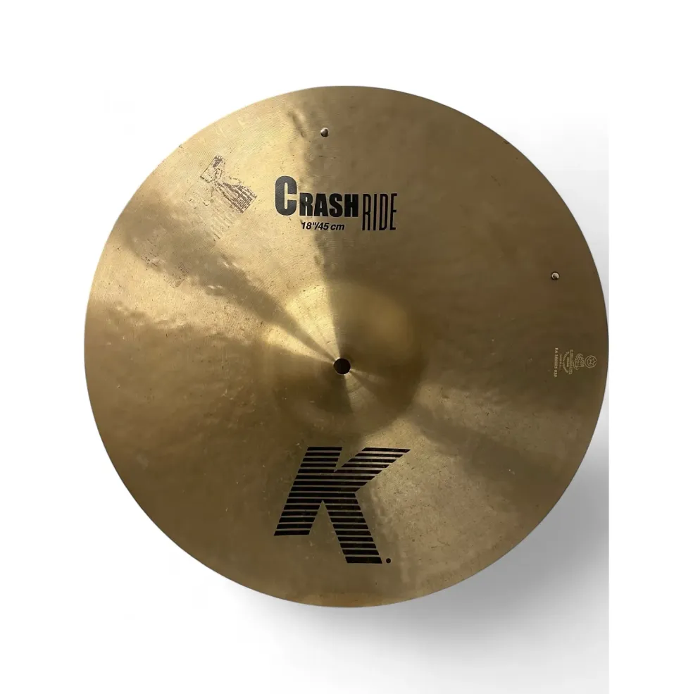 Used Zildjian 18in K Crash Ride Cymbal