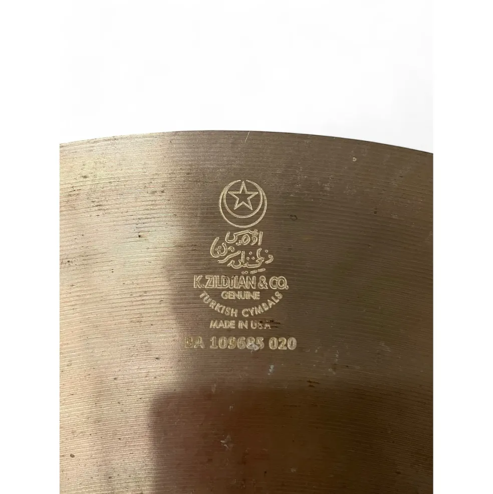 Used Zildjian 18in K Crash Ride Cymbal