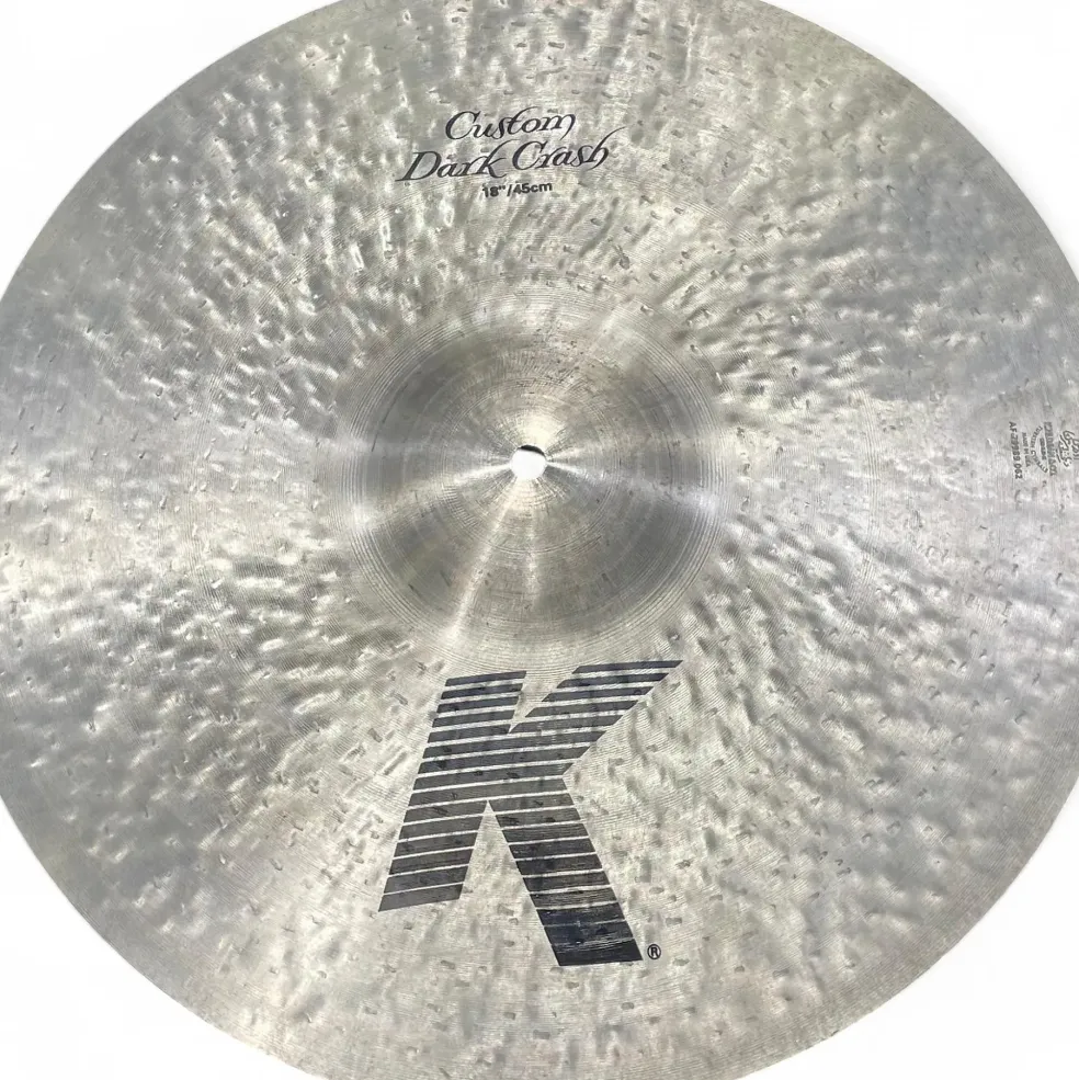 Used Zildjian 18in K Custom Dark Crash Cymbal
