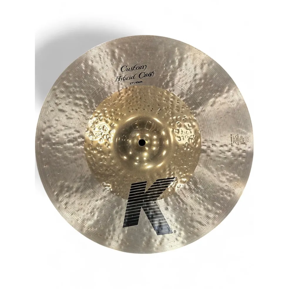 Used Zildjian 16in K Custom Session Crash Cymbal