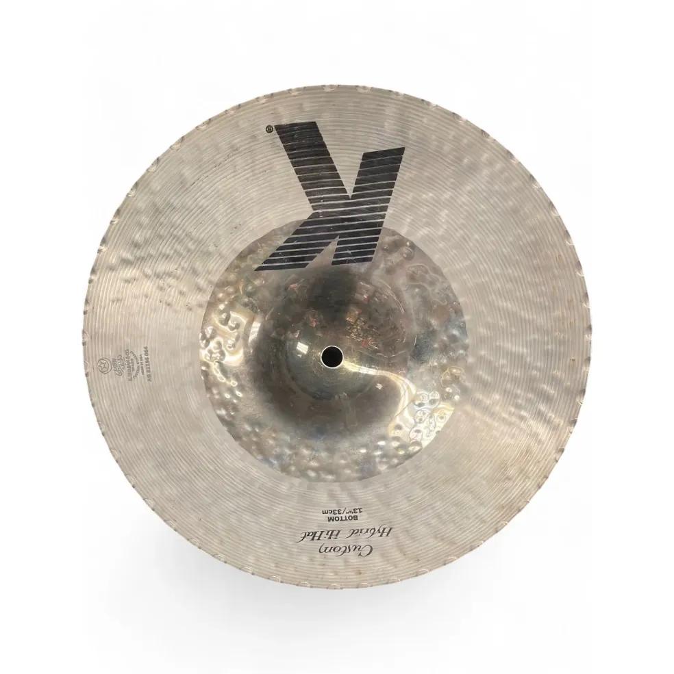 Used Zildjian 13in K Custom Dark Hi Hat Bottom Cymbal