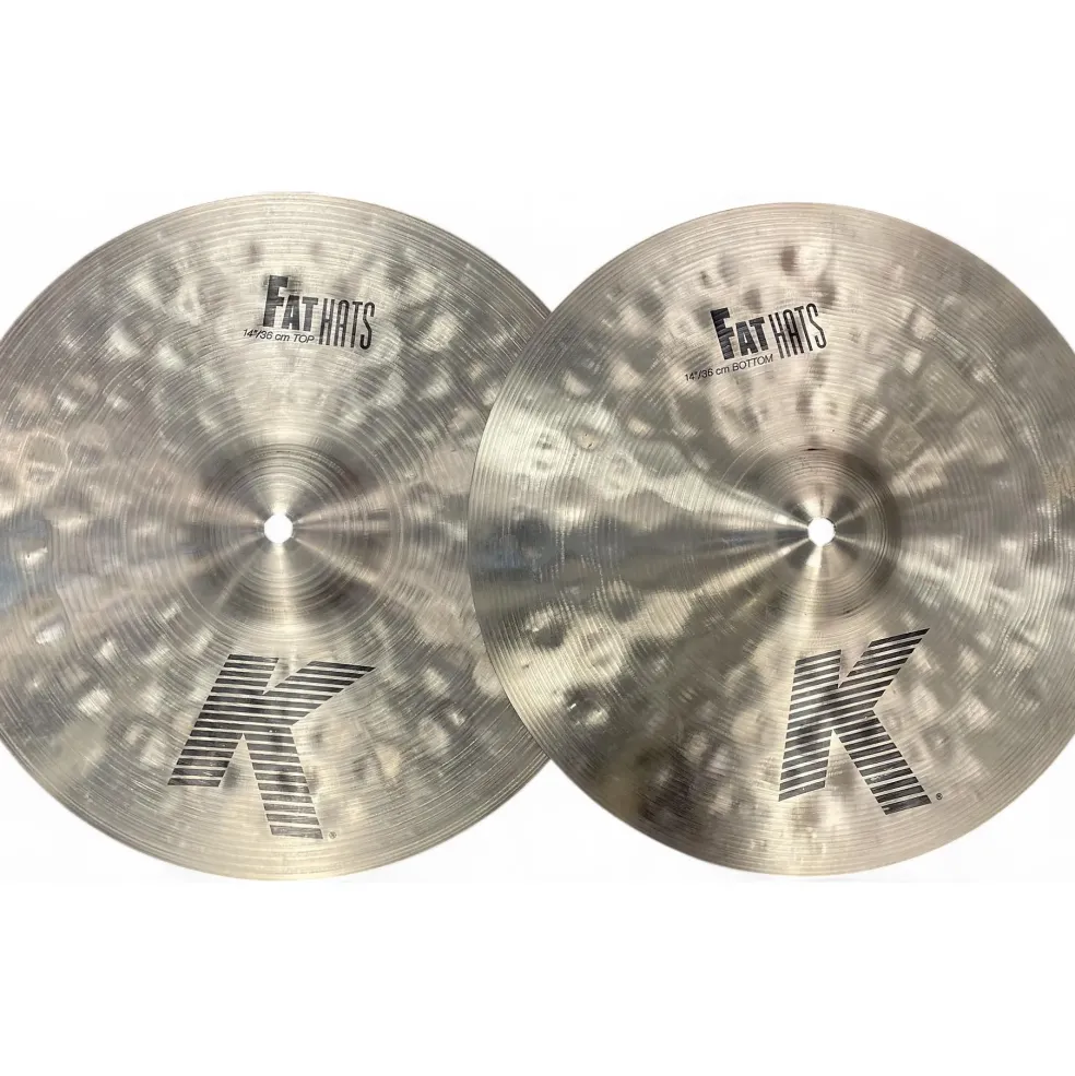 Used Zildjian 14in K Fat Hats Cymbal