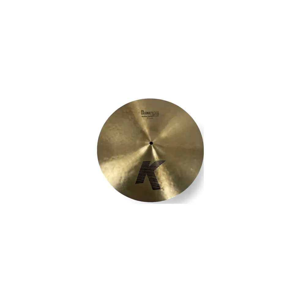 Used Zildjian 17in K Medium Dark Thin Crash Cymbal