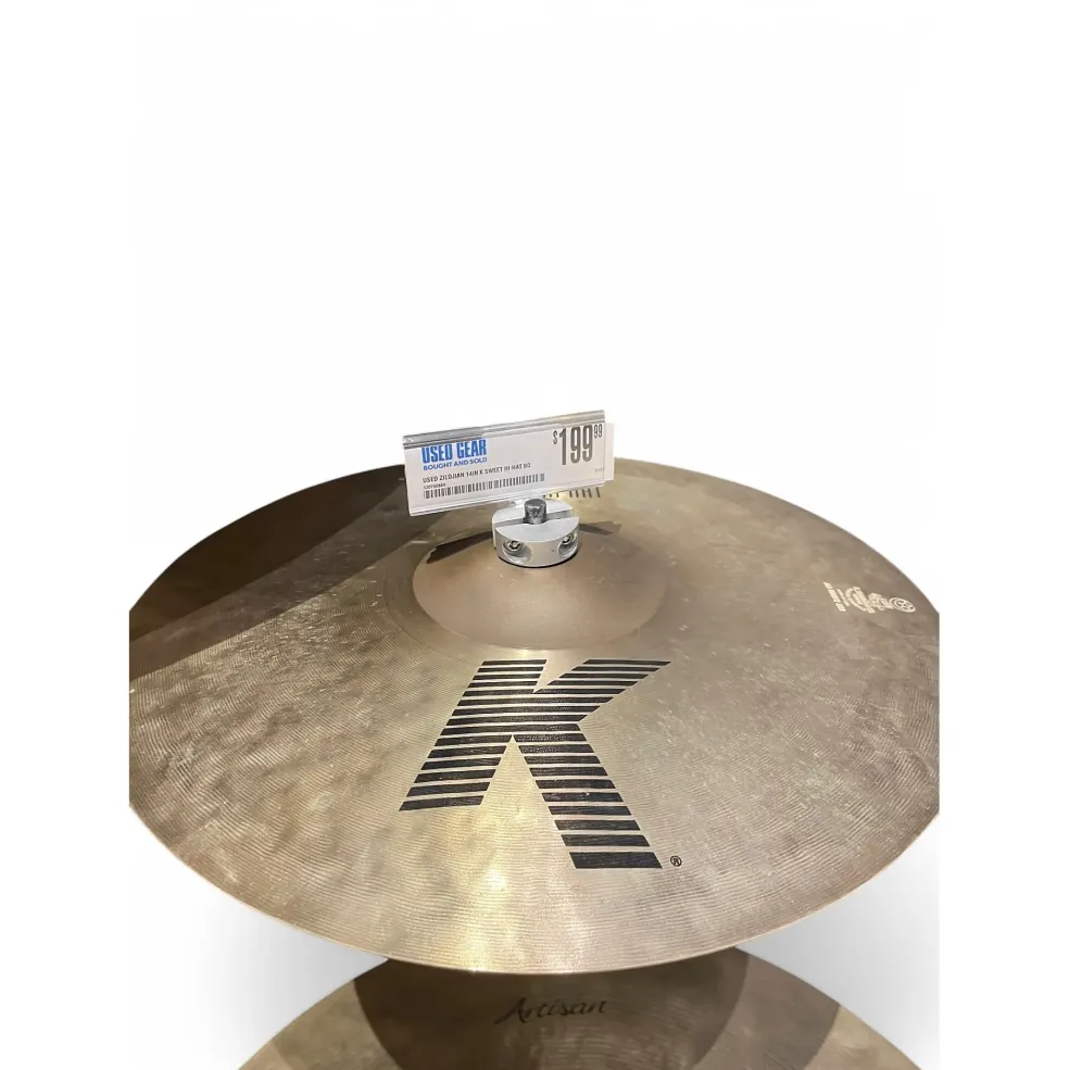 Used Zildjian 14in K Sweet Hi-Hat Bottom Cymbal