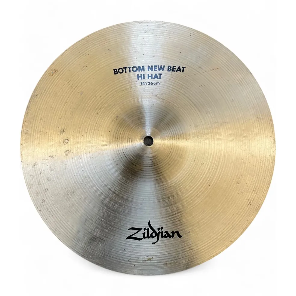 Used Zildjian 14in New Beat Hi Hat Bottom Cymbal