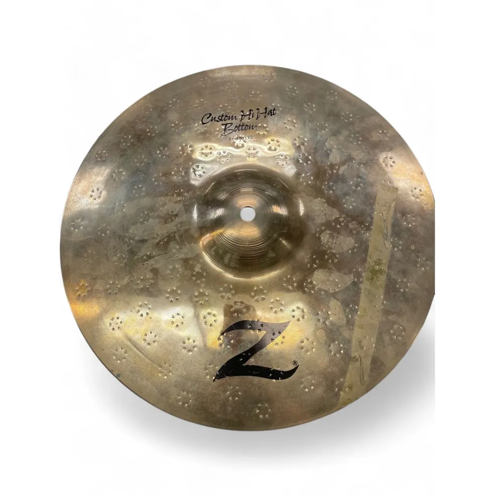 Used Zildjian 14in Planet Z Hi Hat Top Cymbal