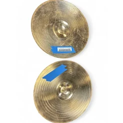 Used Zildjian 14in Scimitar Bronze Hi-hat Pair Cymbal