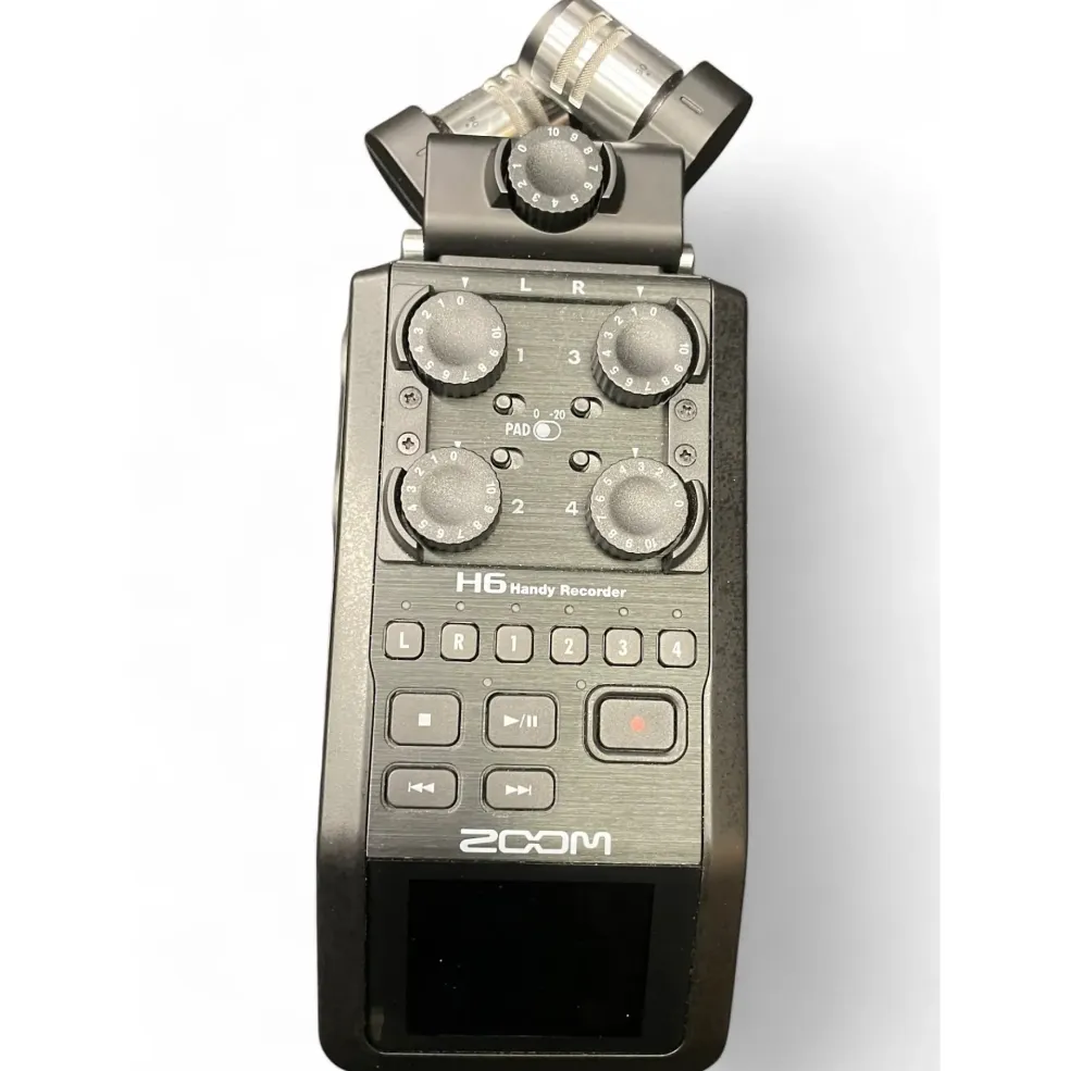 Used Zoom H6 MultiTrack Recorder
