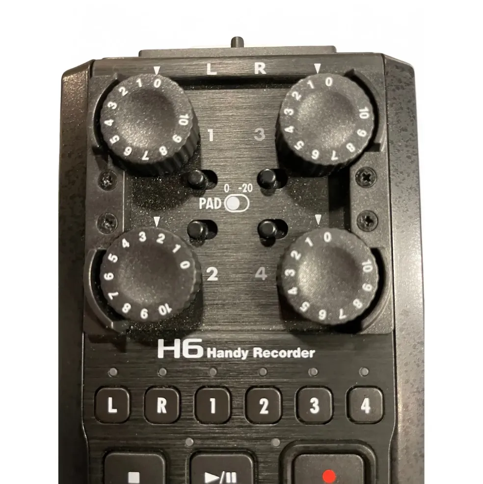 Used Zoom H6 MultiTrack Recorder