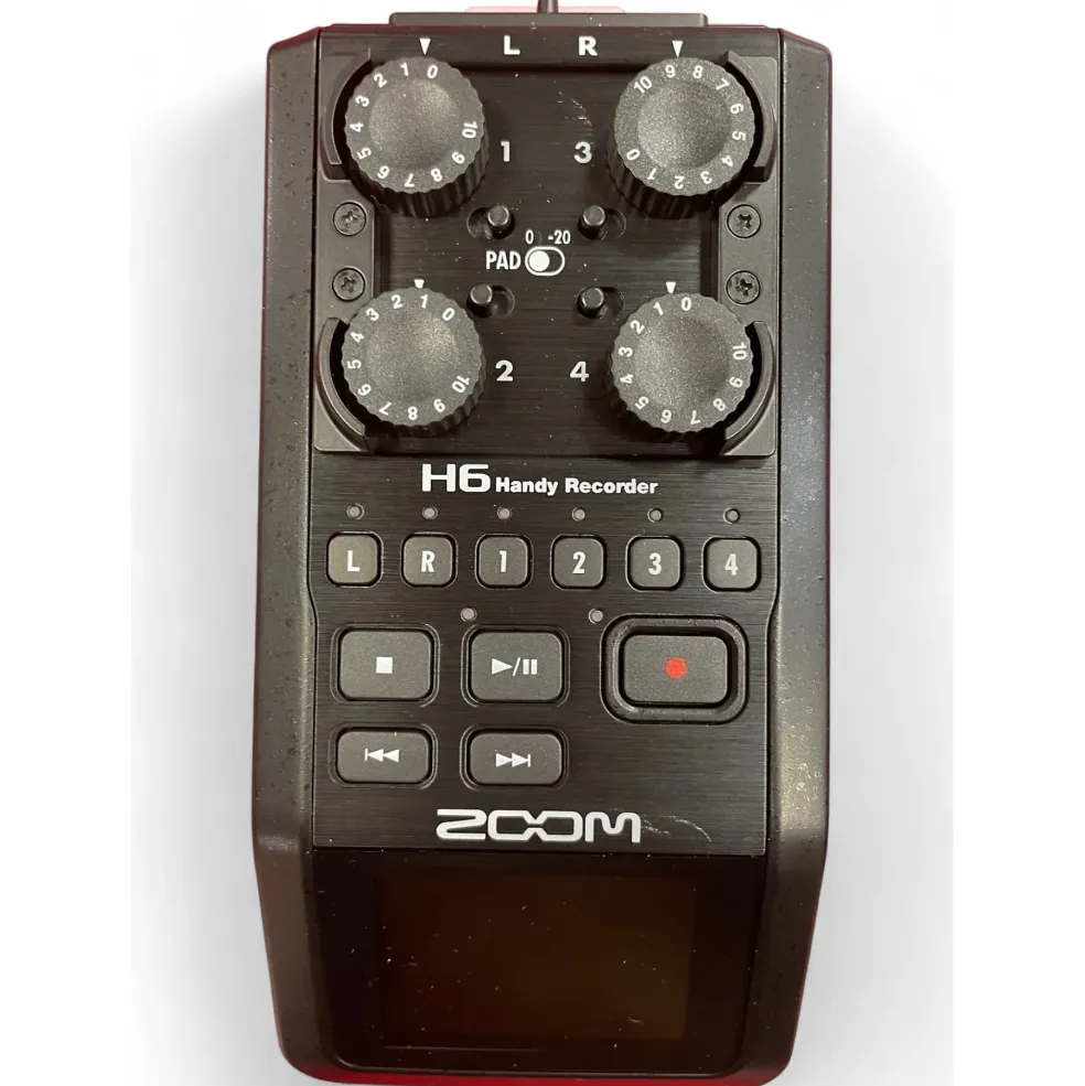 Used Zoom H6 MultiTrack Recorder