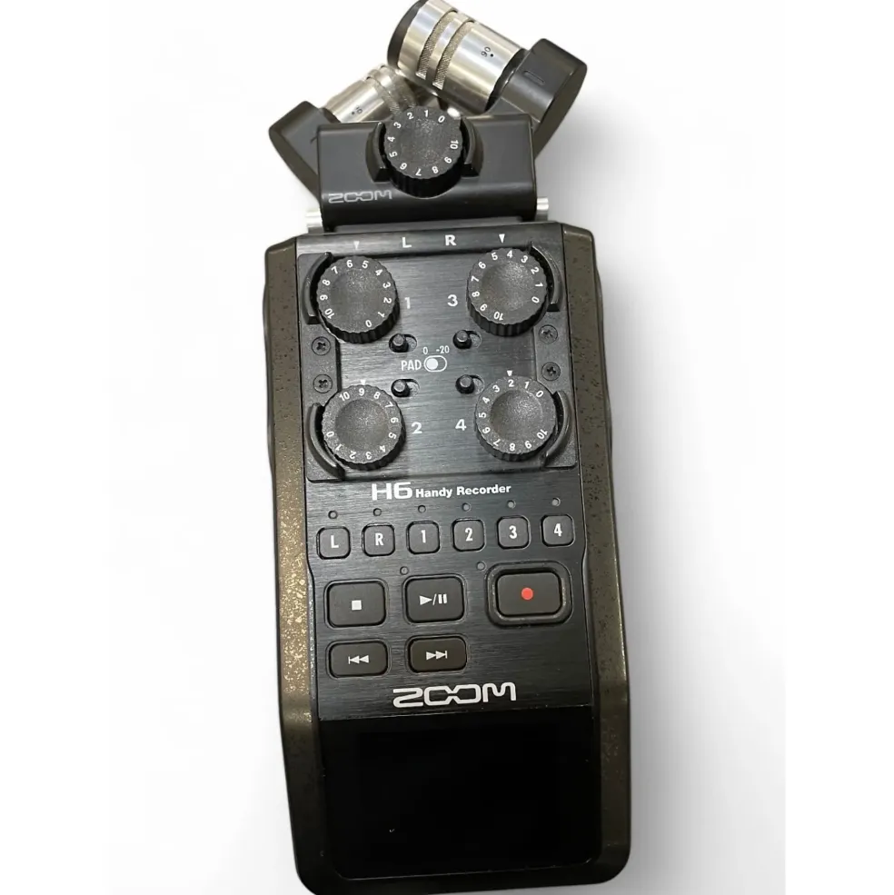 Used Zoom H6 MultiTrack Recorder
