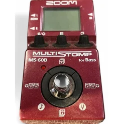 Used Zoom MS60B MULTI STOMP Bass Effect Pedal
