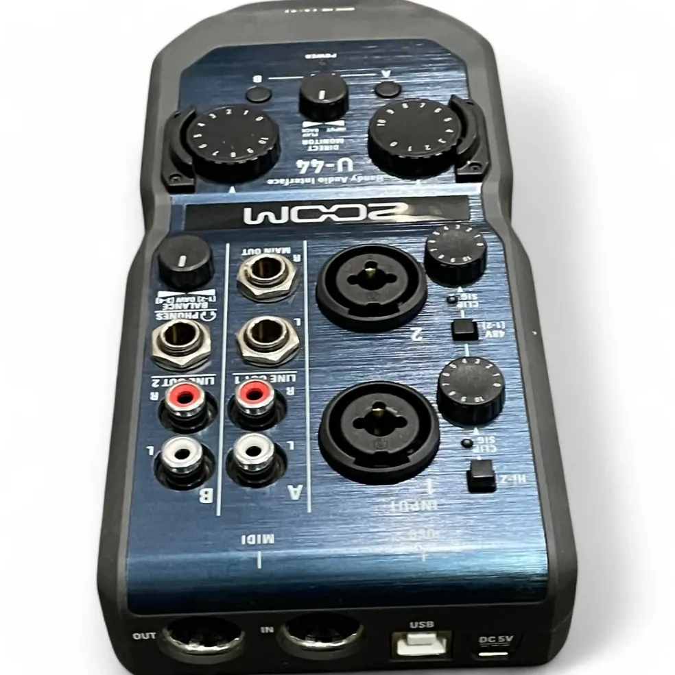 Used Zoom U-44 MultiTrack Recorder