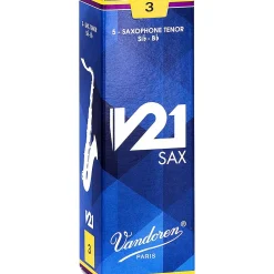 Vandoren V21 Tenor Saxophone Reeds, Box of 5 3