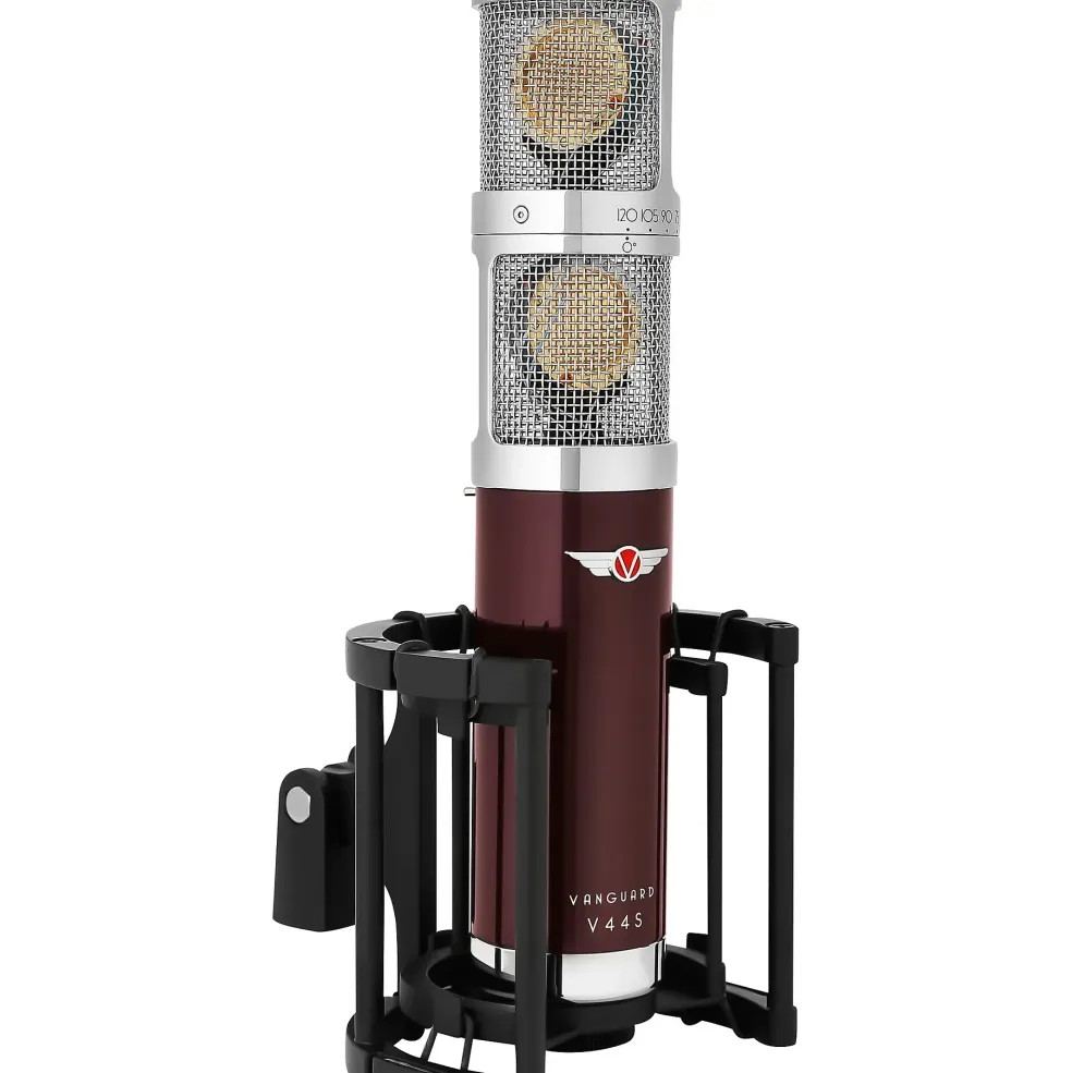 Vanguard Audio Labs V44S Gen 2 Stereo Large-Diaphragm Multi-Pattern FET Condenser Microphone