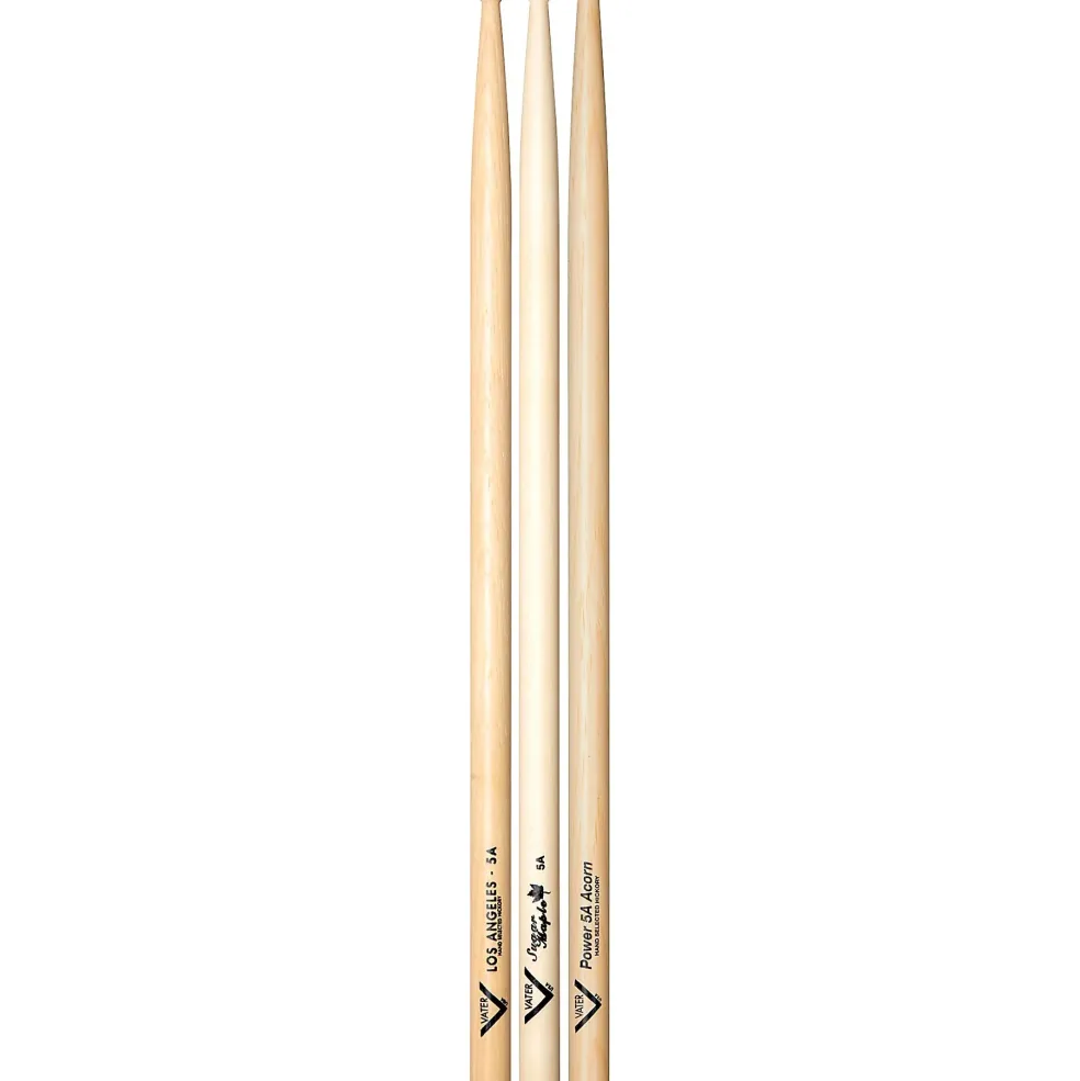 Vater 5A Variety Drum Sticks 3-Pair Pack
