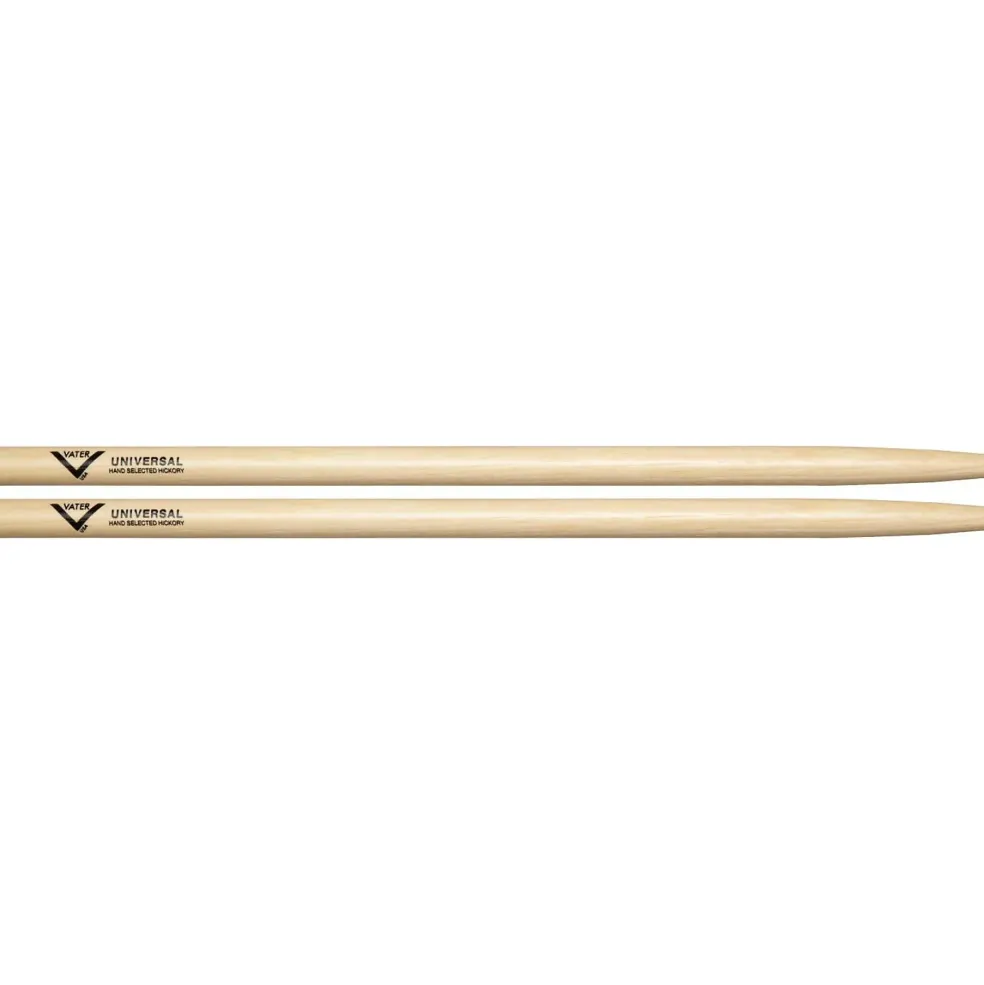 Vater American Hickory Universal Drum Sticks Wood