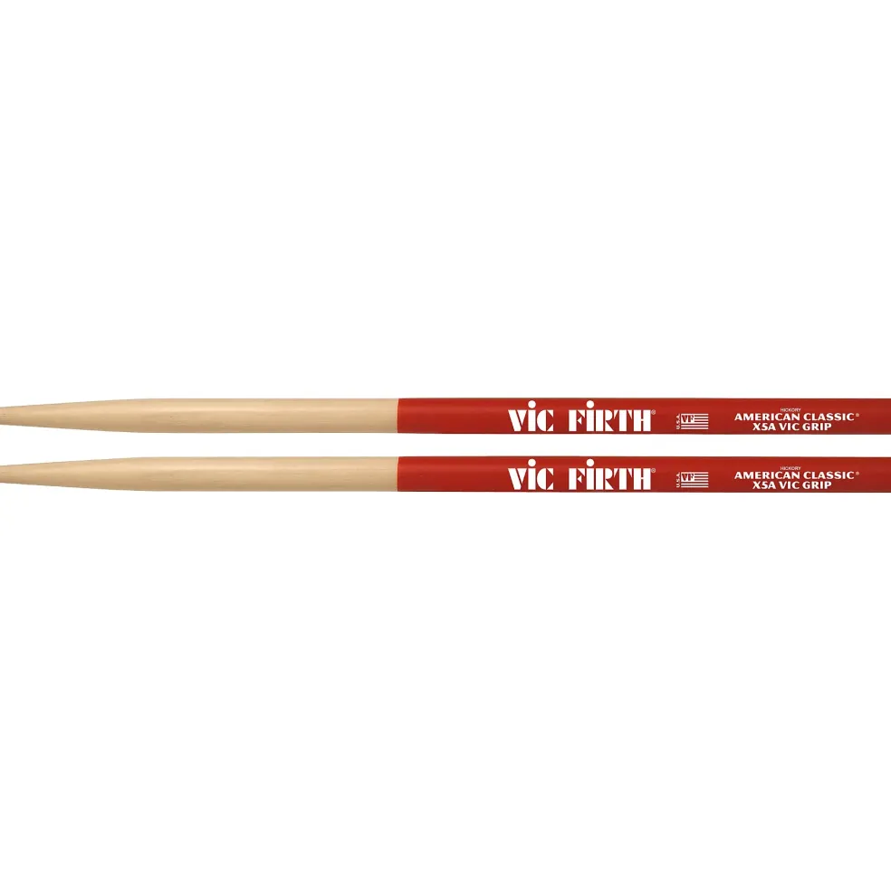 Vic Firth American Classic Extreme Drum Sticks With Vic Grip 5A Wood