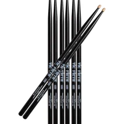 Vic Firth Buy 3 Pairs Black Extreme Drum Sticks, Get 1 Pair Free 5B Wood