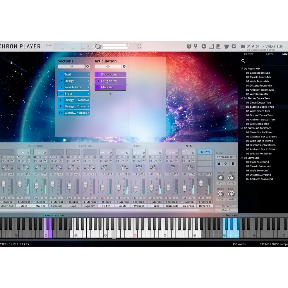 Vienna Symphonic Library Big Bang Orchestra: Altair - Section Essentials Plug-in