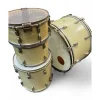 Vintage 1947 Ludwig 4 piece Wft Drums White Marine Pearl Drum Kit