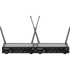 VocoPro DIGITAL-ACAPELLA-8 8-Channel UHF Wireless Handheld Microphone System, 900-927.2mHz 902-928 MHz Black