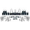 VocoPro DIGITAL-PLAY-12 12-Channel UHF Wireless Headset/Lapel Microphone System, 900-927.2mHz 902-928 MHz Black