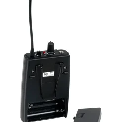 VocoPro SilentPA-SEMINAR10 16-Channel UHF Wireless Audio Broadcast System (Stationary Transmitter With 10 Bodypack Receivers), 900-927.2mHz Black