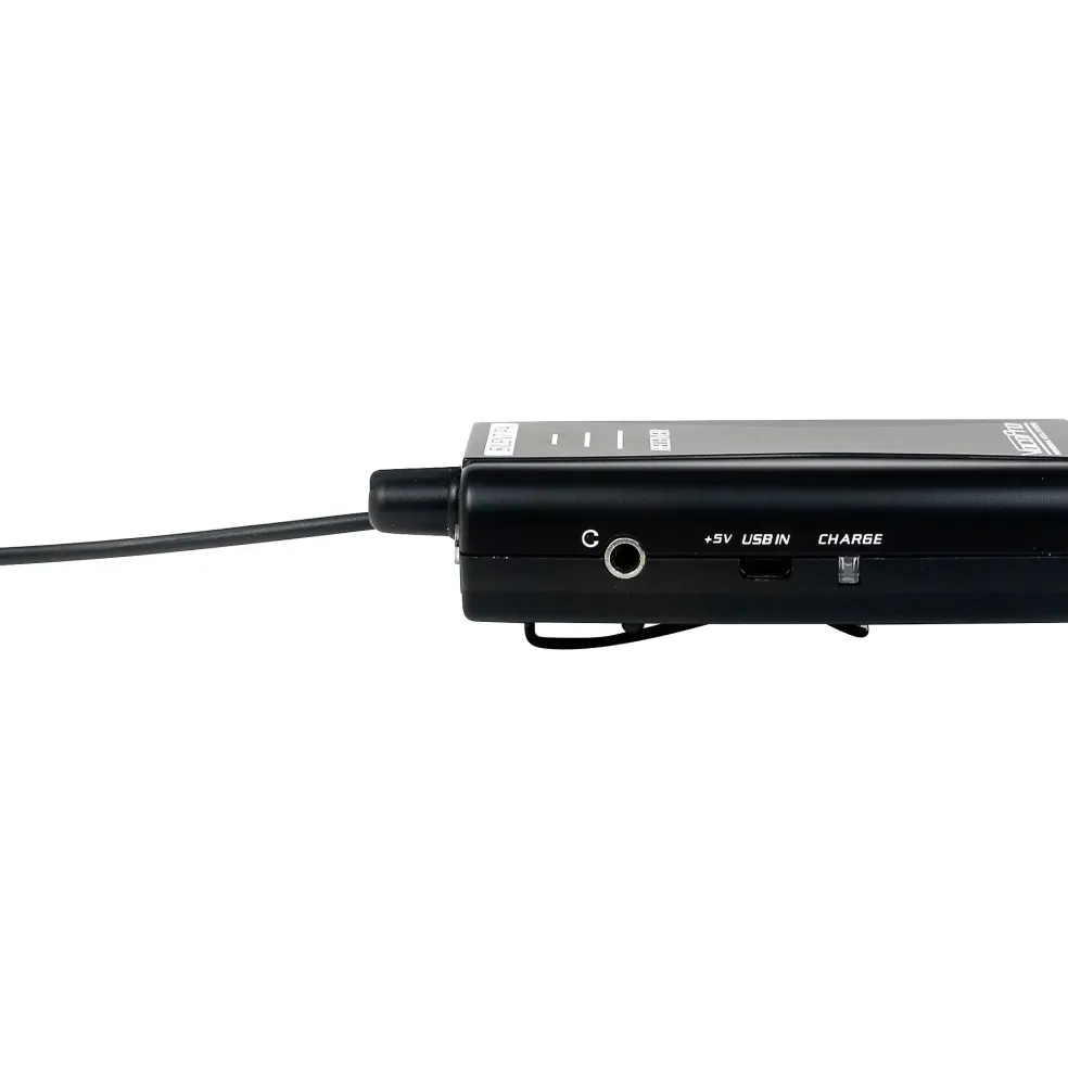 VocoPro SilentPA-SEMINAR10 16-Channel UHF Wireless Audio Broadcast System (Stationary Transmitter With 10 Bodypack Receivers), 900-927.2mHz Black