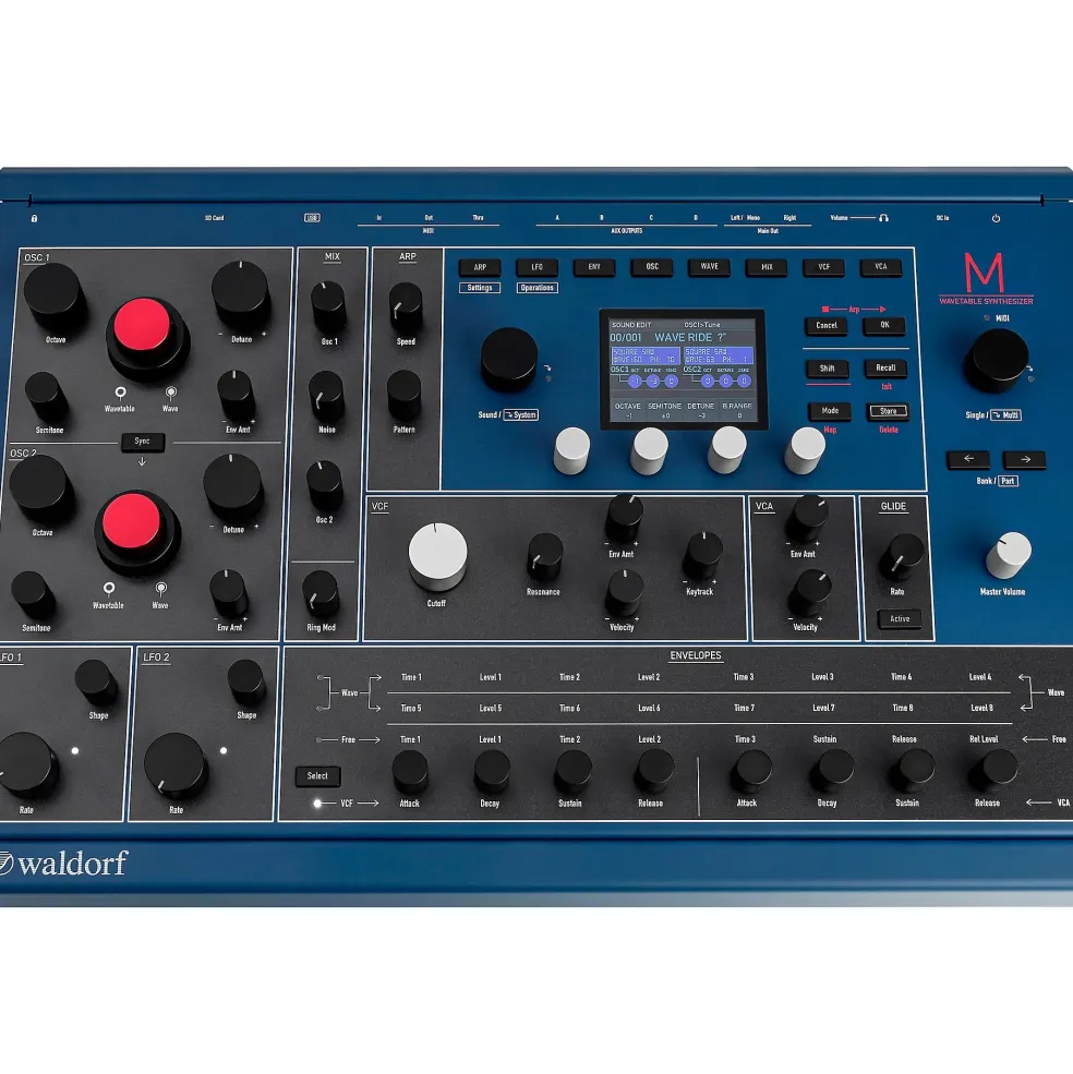 Waldorf M Desktop Wavetable Synth