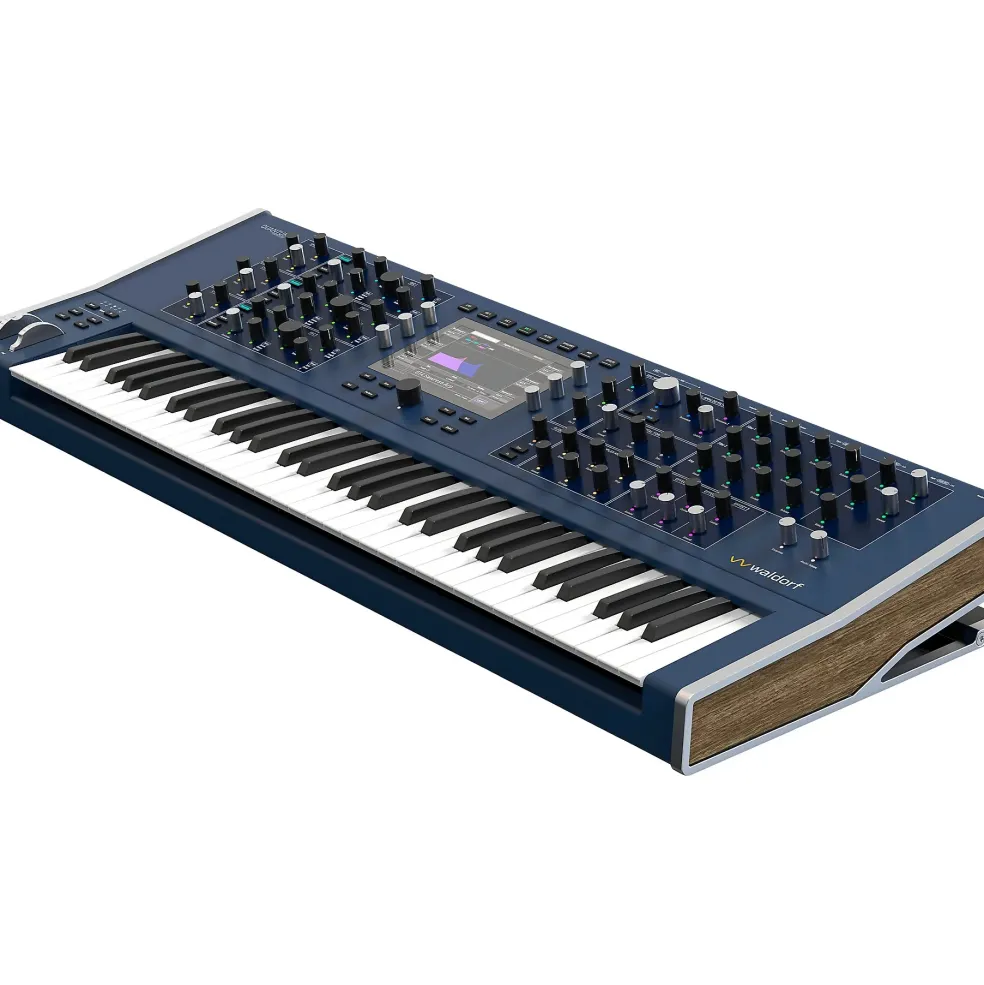 Waldorf Quantum MKII 16-Voice Hybrid Wavetable Synthesizer Keyboard