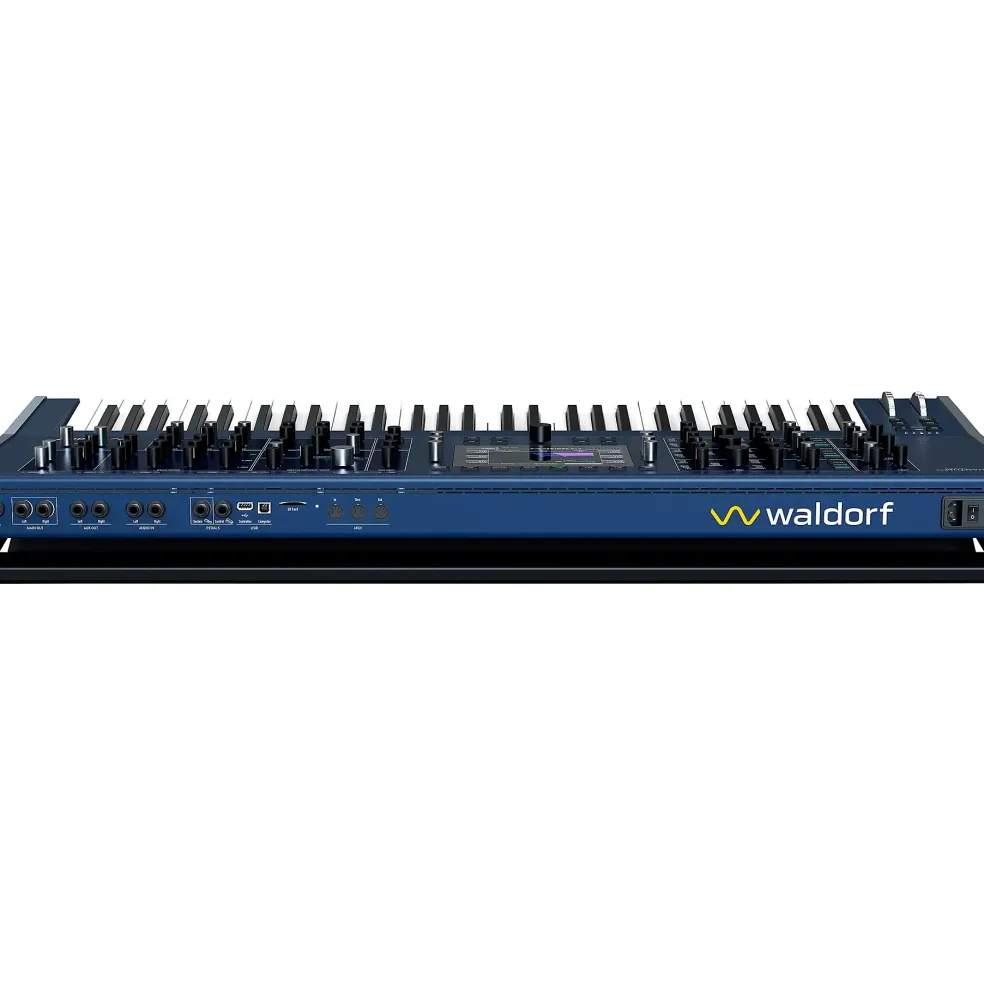Waldorf Quantum MKII 16-Voice Hybrid Wavetable Synthesizer Keyboard Stage Bundle