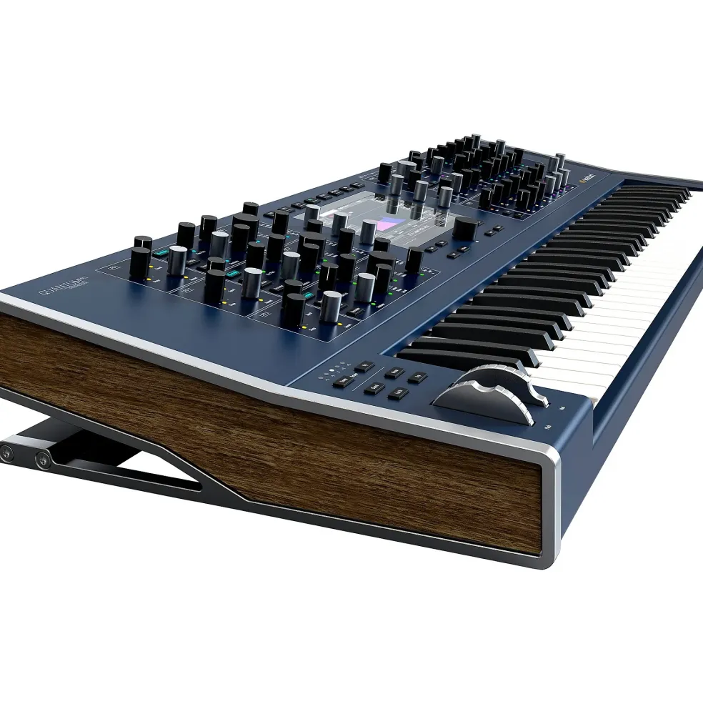 Waldorf Quantum MKII 16-Voice Hybrid Wavetable Synthesizer Keyboard Stage Bundle