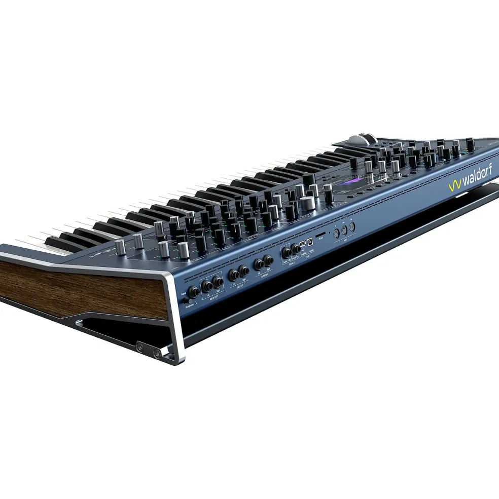 Waldorf Quantum MKII 16-Voice Hybrid Wavetable Synthesizer Keyboard Stage Bundle